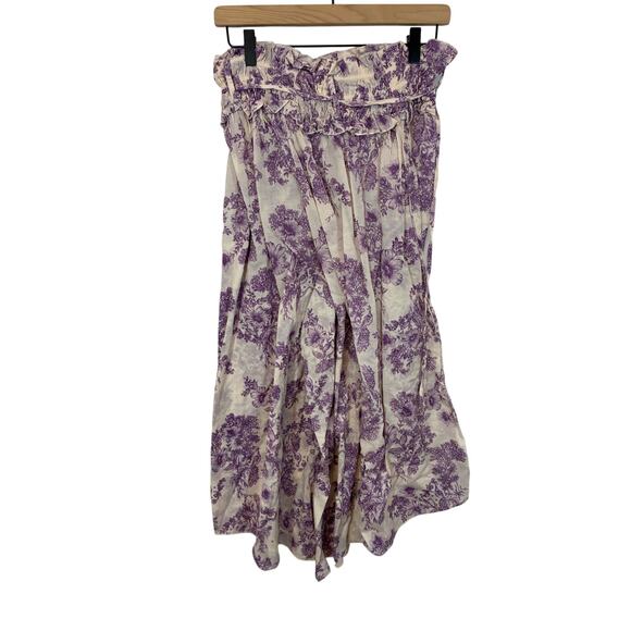 Still The One Lounge Pants Only Ivory Combo FREE PEOPLE Boho Western Castlecore - Picture 3 of 7